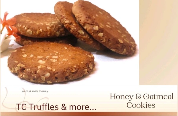  Honey & Oatmeal Cookies 