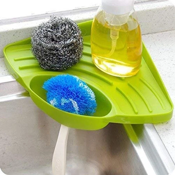 Multipurpose Corner Kitchen Sink Organizer - 2