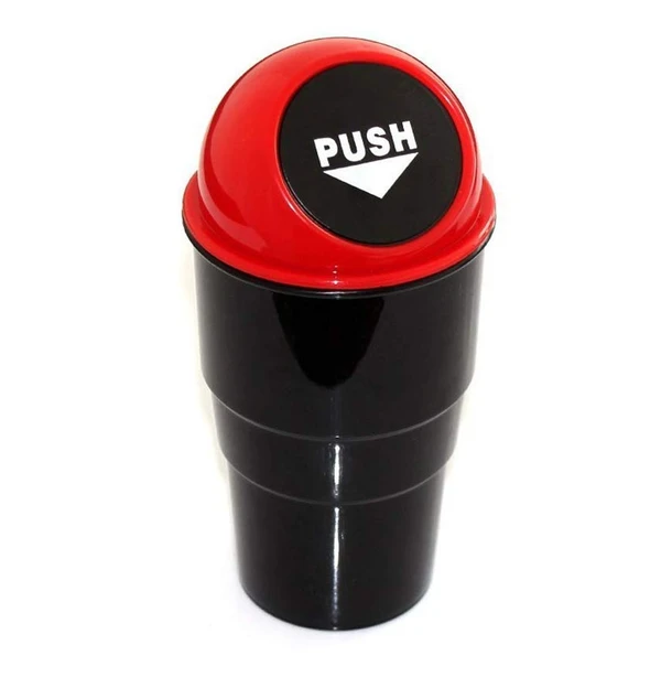 Mini Car Trash Bin Can Holder Dustbin