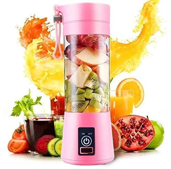 Portable Electric USB Juicer with 6 Blades