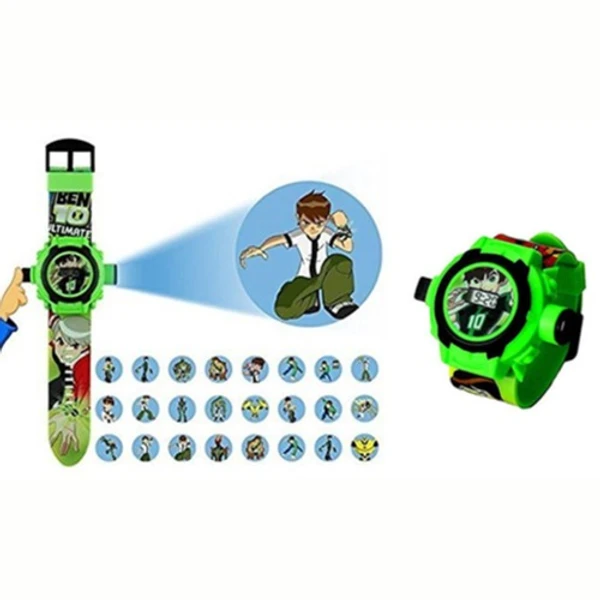 Digital 24 Images Cartoon Character Projector Watch for Boys and Girls - Ben 10