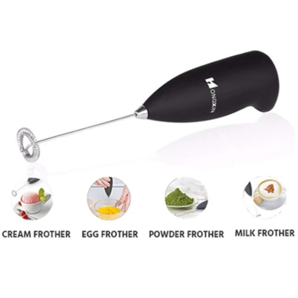 Electric Handheld Milk Wand Mixer Frother (Multicolor) - Coffee Beater - Pack of 1