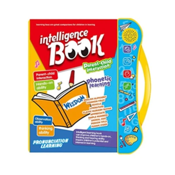 Intelligence Study Musical Learning Book for 3 + Year Kids - Pack of 1
