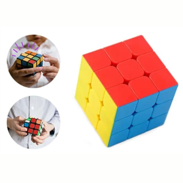 Magic Puzzle Rubik Cube for Kids and Adults - Pack of 1