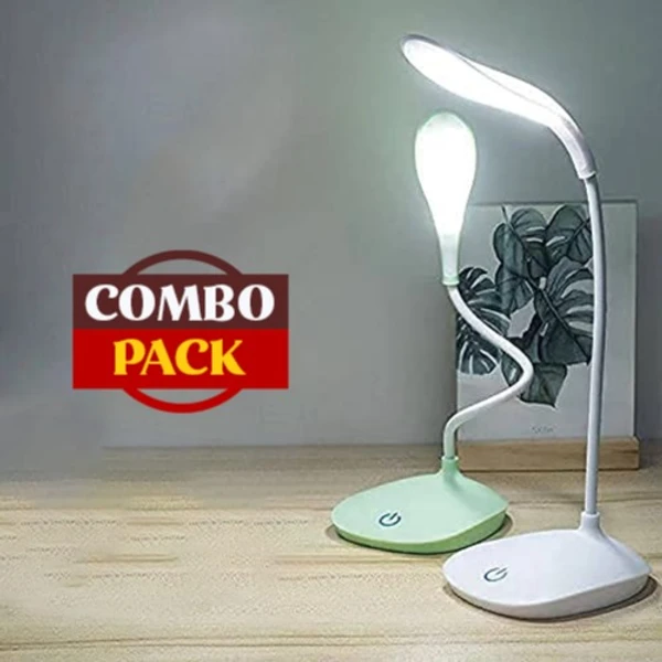 Rechargeable LED Table Lamp for kids - Pack of 2