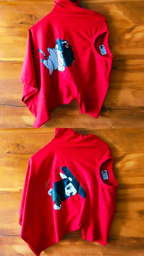 Dark-Red Couple T-shirt