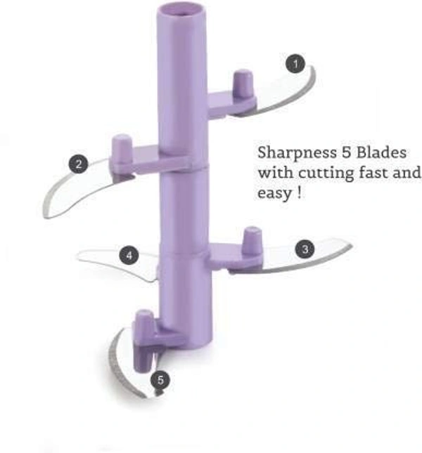 Handy Chopper, xxL, Vegetable Fruit Nut Onion Chopper, Hand Meat Grinder Mixer Food Processor Slicer Shredder Salad Maker Vegetable Tools (900ml) (1) - Plastic, 30 watts
