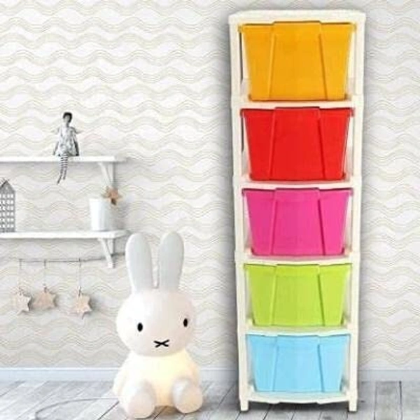 yful Studio 5 XL Plastic Modular Drawer System for Home, Office, Hospital, Parlour, School and Kids, Product Dimension When assembled (31cmx39cmx80.9 cm) (STUDIO 5XL, Multicolor) Visit the Joyful Store
