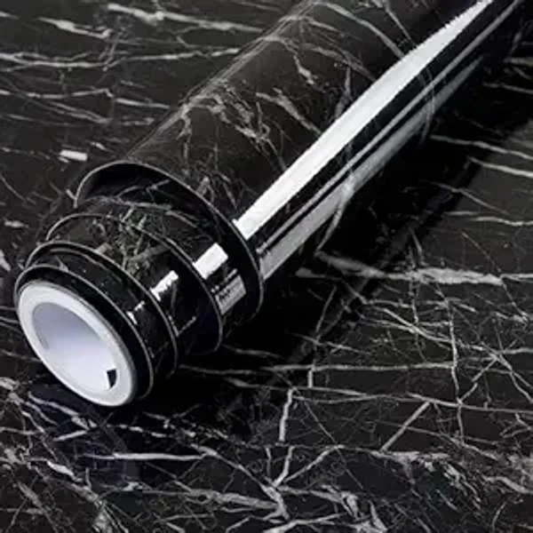 Wallpaper for Walls Living Room and Bedroom I Self-Adhesive, Oilproof, and Waterproof I DIY Marble Design Wall Sticker I Pack of 1 Roll, 60cmx300cm