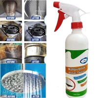 itchen Cleaner Spray Oil & Grease Stain Remover Stove & Chimney Cleaner Spray Non-Flammable Nontoxic Magic Degreaser Spray for Kitchen Gas Stove Cleaning Spray for Grill & Exhaust Fan (450ml