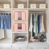 Storage Box for clothes Cloth storage box wardrobe organizers (66 Ltr 
