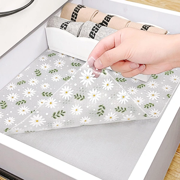 Anti-Slip Kitchen Cabinet Drawer Shelf Mat Liner Sheets (45 cm x 3 M Roll)