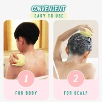 Silicon Massage Body BATH BRUSH for Skin Deep Cleaning Massage
