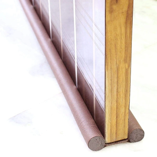 Door Bottom Sealing Strip Guard for Home | (36 inches, Pack of 3) | Door Stoppers | Door Seal | Door Closers | Sound-Proof Reduce Noise Energy Saving Weather Stripping | Waterproof - Brown