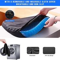 Egg Gel Seat Cushion Chair Pads Help in Relieving Back Pain & Sciatica Pain,Seat Cushion for The Car, Office, Breathable Design, Durable, Portable(Pack of 1, Blue)