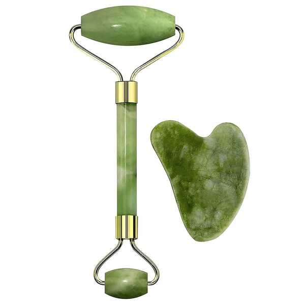 Face Massager Jade Stone Roller For Facial Massage Under Eye Dark Circles Remover Beauty Massager For Face,Under Eye,Forehead,Neck Anti Aging Wrinkle Remover Tool,1Pc: Face Massage