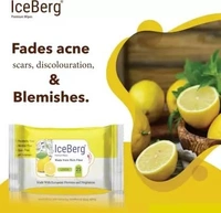 Icebergs Wet Wipes with Extra Moisturizers - Pack of 25