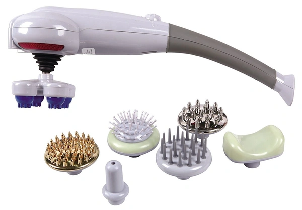 Reduce the muscle ache. Speedup the fat burning. Promote the blood Circulation. Buildup the immunity Function. Electric Supply handheld massager Ideal for daily usage