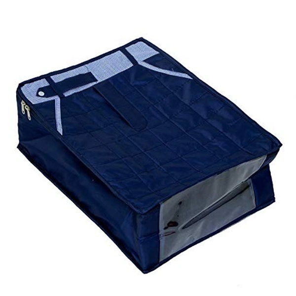 Shirt & Pant Cover Wardrobe Organiser Blue