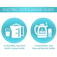 Hot Water Scarlett Electric Kettle 2 Liter Multipurpose Large Size Tea Coffee Maker Water Boiler with Handle