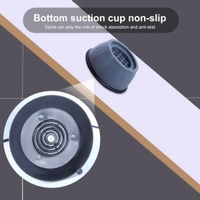Anti Vibration Pads for Washing Machine with Suction Cup for Washing Machines Fridge Dryer Levelling Feet Anti-Walk, Anti-Skid,Anti-Vibration and Noise Cancellation (4 Pack)