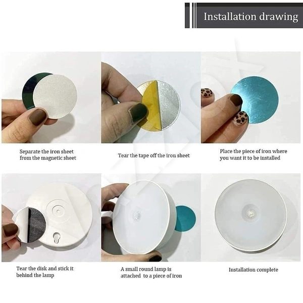 Motion Sensor Light for Home (Pack of 2) with USB Charging Wireless Self Adhesive LED Body Induction Lamp Sensor Light for Wardrobe Lights with Sensor Night Light for Cupboard Stairs (White)