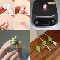 Thumb up Hooks 10PCS Multipurpose 8 Different Colors Adhesive Silicone Wire Organizer Key Hanger Toothbrush Multicolored Holder Makeup Brush Holder for Desk Home and Office