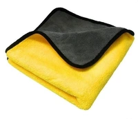 Microfiber Cleaning Cloths for Face Towel Soft Napkin 40x40cms 400 GSMSmall for Men Workout Sports Gym Home, Kitchen, Bathroom Cleaning Accessories Items (Pack of 1)