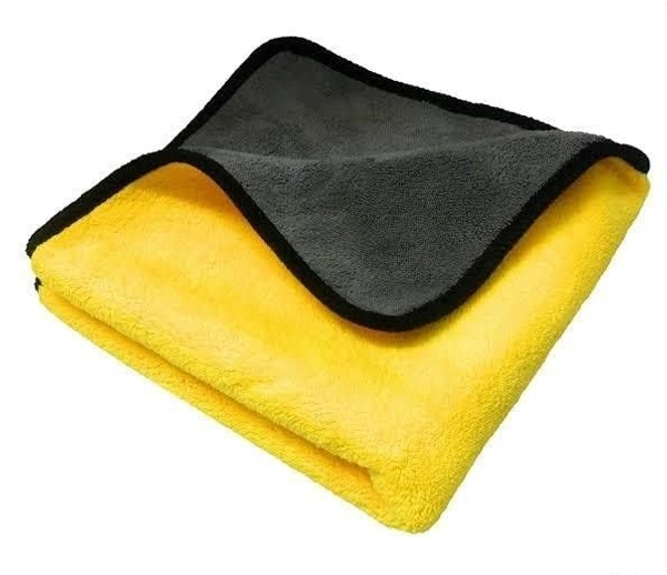 Microfiber Cleaning Cloths for Face Towel Soft Napkin 40x40cms 400 GSMSmall for Men Workout Sports Gym Home, Kitchen, Bathroom Cleaning Accessories Items (Pack of 1)