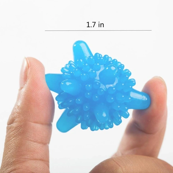 Pack of 10pc Washing Ball | Reusable Tangle-Free Eco-Friendly Laundry Scrubbing Balls| Dirt Lint Remover- Multicolor |