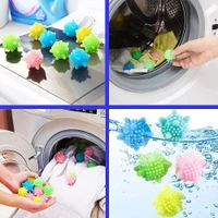 Pack of 10pc Washing Ball | Reusable Tangle-Free Eco-Friendly Laundry Scrubbing Balls| Dirt Lint Remover- Multicolor |
