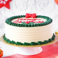 Merry Christmas Butterscotch Cake - 500 Grams