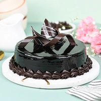 Chocolate Truffle Cake  - Eggless, Chocolate, 2 KG