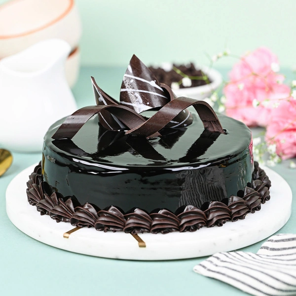 Chocolate Truffle Cake  - Eggless, Chocolate, 2 KG