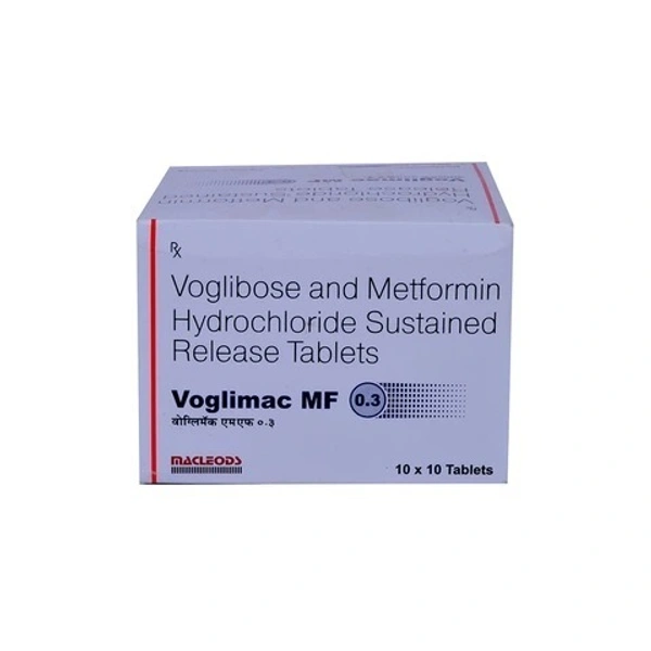 MACLEODS PHARMACEUTICALS Voglimac Mf 0.3Mgtab (10 Tab)