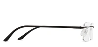 CLASSIC RIMLESS - FRAME + WHITE LENS