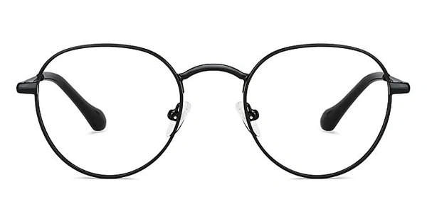 BLACK ROUND ML - FRAME + PG LENS