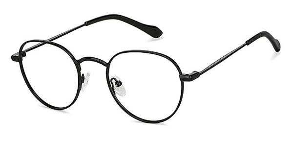 BLACK ROUND ML - FREE SIZE, Black