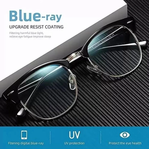 CLASSIC BLUE CUT ML FRAME - FRAME + WHITE LENS