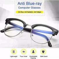 CLASSIC BLUE CUT ML FRAME - FREE SIZE, Black