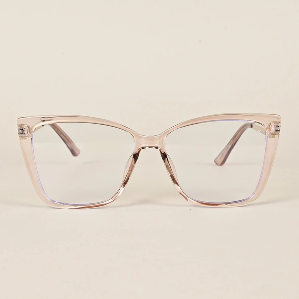 Voyage Light Brown Cateye Eyeglasses for Women