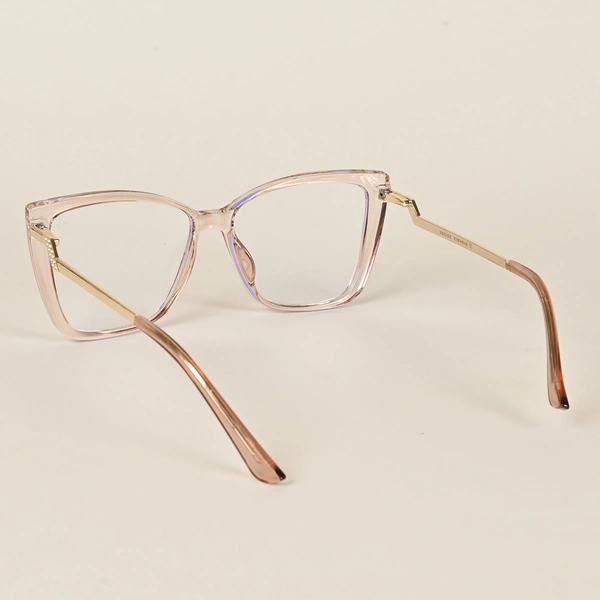 Voyage Light Brown Cateye Eyeglasses for Women