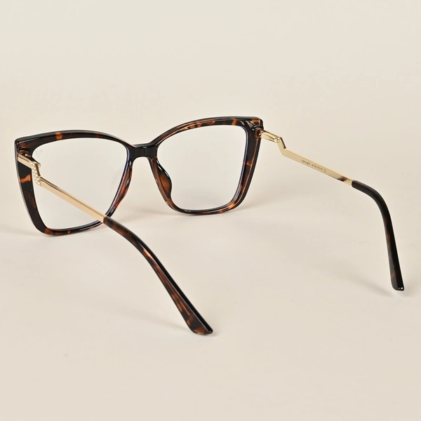 Voyage Light Brown Cateye Eyeglasses for Women