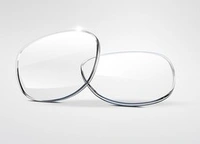 WHITE TRANSPARENT -SQUARE  - FRAME + WHITE LENS