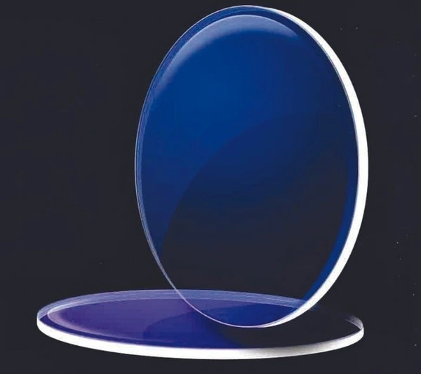 BLACK SQUARE - FRAME + BLUE CUT BLUE LENS