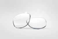 HALF RIM ML - FRAME + WHITE LENS