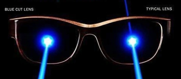ML BOX METAL  - FRAME +BLUE CUT BLUE LENS