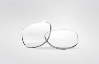 BLACK ROUND ML - FRAME + WHITE LENS