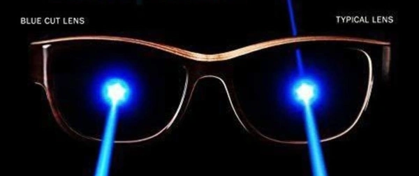 ML MATT SPEC - FRAME + BLUE CUT BLUE LENS