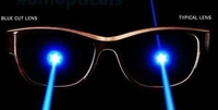 ML MATT SPEC - FRAME + BLUE CUT BLUE LENS